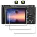ZV-1F ZV-1 ZV-E10 Screen Protector Compatible Sony ZV1F ZV-1 ZV1 ZV-E10 ZVE10 Mirrorless Camera,debous Anti-scratch Tempered Glass crystal-clear Hard Protective Film Shield Cover Guard Lcd protection (3pcs)