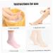 Silicone Moisturizing Socks 1 Pair Long Soft Gel Socks Anti Slip Women Foot Mask Socks Spa Pedicure for Dry Cracked Feet Softening Calluses Rough Skin L - Buy Online on SooperMarket.com