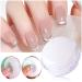 Dornail Clear Silicone French Nail Stamper Kit - Manicure Nail Art Tools - Buy Online on SooperMarket.com