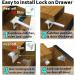 Upgraded Magnetic Cabinet Locks (32Locks and 6 Keys) Baby Proofing Magnetic Safety Locks with strong Adhesive One Minute Fast Easy and No Drill Installation 32locks+6keys - Buy Online on SooperMarket.com