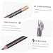 FOYTOKI 8pcs Beauty Eyebrow Pen Eyebrow Pencil Wooden Makeup Accessories 1 count (Pack of 1) Coffee - Buy Online on SooperMarket.com