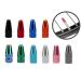 Senzeal 20PCS Presta Valve Cap Multi-Color Aluminum Bicycle Air Tire Valve Caps Bike Dust Cap
