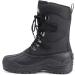 POLAR Men's Snow Hiking Mucker Duck Boots 10 Black - Waterproof Thermal Safety Gear - Buy Online on SooperMarket.com