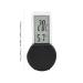 Thermometer Temperature Humidity Gauge Hygrometer Bearded Dragon Tank Accessories Reptile Tank Temperature Gauge Pet Supplies for Home Pet Shop(Black Transparency) - Buy Online on SooperMarket.com