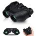 Binoculars 15x25 for Adults and Kids,Waterproof Binoculars with Low Light Night Vision, Durable & Clear Binoculars for Outdoor Sports,Concerts and Bird Watching Black