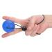 Demeras Wrist Finger Massage Exerciser - Stress Relief Fitness Training Squeezing Balls with Bungee Cord | Blue 30 Degrees - Buy Online on SooperMarket.com