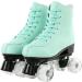 XUDREZ Shiny Double Row Roller Skates for Women and Men with Flash Wheels - Women's 10.5/Men's 9 - Buy Online on SooperMarket.com