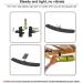 Universal Adjustable Golf Cart Rear View Mirror - 16.5 Extra Wide Convex Mirror for EZ Go, Club Car, Yamaha - Rotatable Safe 270 Rotation - Buy Online on SooperMarket.com