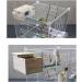 PINVNBY XL Parakeet Nesting Box for Parrots - Wood Breeding House for Lovebirds, Cockatoos, Budgies, Finches, Canaries, and Medium-Sized Birds - 13.4x6.9x7.7inches - Buy Online on SooperMarket.com