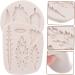 Alipis 4 Pcs Leaf Mold Baking Cakes Molds Candle Decor Candy Mold Xmas Fondant Molds Resin Molds Palm Multi-Function Fondant Mold Soap Silicone Molds DIY Clay Silica Gel White Small Cake - Buy Online on SooperMarket.com