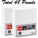 Madisi 8x10 Painting Canvas Panels - 48 Pack Classroom Value Pack - Buy Online on SooperMarket.com