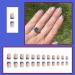 KTAABTR Independence Day Press on Nails - 24 Pcs Short French Tip 4th of July False Nails with Glue & American Flag Design for Women & Girls - Buy Online on SooperMarket.com