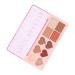 Buy Multi 4 in 1 Face Palette - Eyeshadow Blush Contouring & Highlighter | Red Brown Makeup Cosmetic Palette - International Shipping - Buy Online on SooperMarket.com