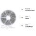 1000pcs Stainless-Steel Jump Rings Set for Jewelry Making - 4mm-10mm Silver O Ring Connectors - Buy Online on SooperMarket.com