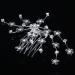 Xptieeck Flower Comb Bridesmaid Crystal Rhinestone Style Wedding - Buy Online on SooperMarket.com