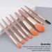 Dajidafu 8 Pieces Portable Makeup Brushes Waterproof Storage Bag Powder Foundation Make Up Kit Brush Cosmetics Supplies White Type 2 White Type 2 - Buy Online on SooperMarket.com