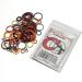 Captain O-Ring 3X Color Coded Oring Rebuild Kit for Smart Parts Shocker RSX