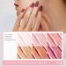 Saviland 5-in-1 Builder Nail Gel Set - Sheer Pink Color, 6pcs 10ML Nail Extension & Strengthening Gel in a Bottle - Hard Gel for Nail Repair - Gift Box Set for Ladies - Buy Online on SooperMarket.com