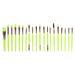 Soft Safe Fiber Makeup Brush Set - 20 Pieces for Eye Shadow & Blush - Best Quality Beauty Tools for International Shipping - Buy Online on SooperMarket.com