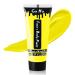 Go Ho Cream Yellow Face Body Paint(2.37oz 70ml) Water Based Face Paint Yellow Makeup Face Painting Kit for SFX Cosplay Costumes Festivals Halloween Make up