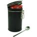NY 3-in-1 White Coffee Sachets Individually Wrapped with Sugar 10 x 14g Bundle with Black Refillable Cannister and Latte Spoon Set for Home Desk or Travel - Buy Online on SooperMarket.com