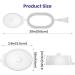 Electric Toothbrush Charger for Braun Oral-B Replacement Type 3757 Charging Cord IP67 Waterproof Inductive for Pro500 Pro1000 2000 2500 3000 8000 Pro/Smart/Genius/Vitality/iO Series 6-1 for bruan-1 - Buy Online on SooperMarket.com