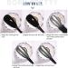 Chrome Nail Powder Set - Metallic Mirror Effect, Mermaid Aurora, White Pearl, Holographic Glitter Dust - Nail Art Decoration Kit - Buy Online on SooperMarket.com