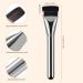 Flat Foundation Brush 5PCS Liquid Foundation Brush Streak-Free Flat Makeup Brush Ultra Thin Concealer Brush for Liquid Cream Foundation Powder Buffing - Buy Online on SooperMarket.com