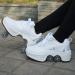 CHSSIH Roller Skates for Women Shoes with Wheels for Girls Kick Rollers Shoes Retractable for Boys  Adult Parkour Quad Roller Shoes Inline Skates Children'sOutdoor Skates A 4 - Buy Online on SooperMarket.com