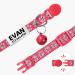 Tagme 2 Pack Pink Katzenollsband f r Kittens | Sicherheitsband mit Name & Telefonnummer | Verstellbar 15-20 cm mit Glocke - Buy Online on SooperMarket.com