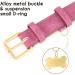 Beirui Soft Padded Leather Dog Collar for All Sizes - Comfortable Durable Pink with High-Quality Alloy Fittings - Buy Online on SooperMarket.com