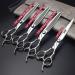 SHARONDS Professional Hair Clippers Set - 6/7/8-Inch Haircut Tools for Precision Styling (4pcs) - International Shipping Available - Buy Online on SooperMarket.com
