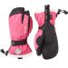 Hestra Gauntlet CZone Junior Glove (Youth 4-13yrs) | Waterproof, Insulated 3-Finger Kids Snow Gloves for Winter, Skiing & Playing in The Snow Fuchsia / Ivory 7