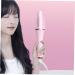 WOONEKY Fully Automatic Hair Curling Iron Hair Rollers Curler Curling Wand Crimper Hair Tool Pink Abs - Buy Online on SooperMarket.com
