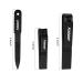 FIXBODY Black Stainless Steel Nail Clipper Set with Nail File - Sharp Fingernail & Toenail Clippers in Leather Case - Perfect Gift for Men and Women (Set of 3) - Buy Online on SooperMarket.com