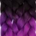 Buy Tess Braids Extensions 60cm - 5 Pack Jumbo Kanekalon Ombre Hair Braids (Black/Purple/Pink) | High-Quality 100g Box Braids for Stunning Styles - Buy Online on SooperMarket.com