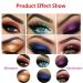 Go Ho 2PCS Green Eyeshadow Sticks - Shimmer Eye Black Ultra Pigmented Makeup - Long Lasting Eye Shadow Pen in Apple Green & Grass Green - Buy Online on SooperMarket.com