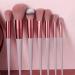 13-Piece Soft Makeup Brushes Set for Face & Eyes - Precision Cosmetics Tool Kit for Flawless Application (Brown) - International Shipping Available - Buy Online on SooperMarket.com