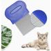 2 Pcs Cat Flea Comb Flea Comb for Cats Portable Tight Design Non Slip Handle for Long-Haired Cat Short-Haired Cat - Buy Online on SooperMarket.com