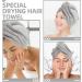 Super Absorbent Coral Fleece Hair Towel & Shower Cap Set | 2pcs Dry Hair Cap for Quick Hair Drying | Perfect Bath Accessory - Buy Online on SooperMarket.com