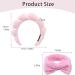 MOSNOW Headband for Women Spa Face Band Elastic Hair Bands for Make-up and Washing Cute Head Band For Skincar Yoga Face Washing Makeup Removal and Facial Mask - Buy Online on SooperMarket.com