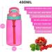 Flintonic 480ML Kids Sippy Cup | Leak-Proof, BPA-Free Toddler Drink Bottle with Brush | Water Milk Cup for Children | Shatter-Proof, Red - Buy Online on SooperMarket.com