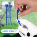 Big Crazy Golf Tees - 3 1/4 Inch Unbreakable Plastic Tees (50 Count) - Reduce Friction & Side Spin - Colored Tees for Improved Performance - Buy Online on SooperMarket.com