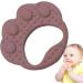 VESONE Dunkelpink Silicone Bite Rings for Babies & Toddlers - Food-Safe Sensory Toys Paw-Shaped Teething Tools - Buy Online on SooperMarket.com