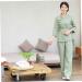 FOMIYES 1 Set Spa Robe Hairdressing Tunic Spa Gown Salon Smock Salon Uniforms Women Barber Shop Apron Spa Work Uniforms for Women Hair Salon Cape Spa Kit Spa Cloth Kimono Hair Dye L Green - Buy Online on SooperMarket.com