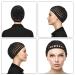 2 PCS Black Mesh Hair Net Caps for Women - Long Straight/Curl Wig Snood Wrap Bonnets with Bun Lift Strap - Ideal for Sleeping, Cooking, Ballet - Buy Online on SooperMarket.com