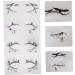 Gogogmee 8 Pairs Halloween Eyeliner Stickers Eyeshadow Sticker Prop Eye Web Tattoos 3d Stickers Pvc Black - Buy Online on SooperMarket.com