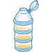 Nuk 710393 Powdered Milk Container - Grey | Convenient Baby Formula Storage - Buy Online on SooperMarket.com