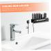 HAPINARY Curling Iron Rack Curler Wall Rack Salon Curlers Holder Blow Dryer Stand Stainless Steel Black - Buy Online on SooperMarket.com