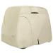 Explore Land 600D Waterproof Golf Cart Cover Universal Fits for Most Brand 2 Passenger Golf Cart Light Tan Fit for 2 Passenger Cart